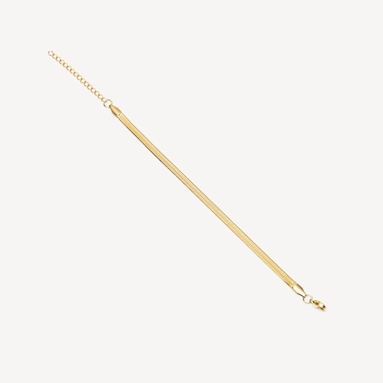 Thin Herringbone Bracelet