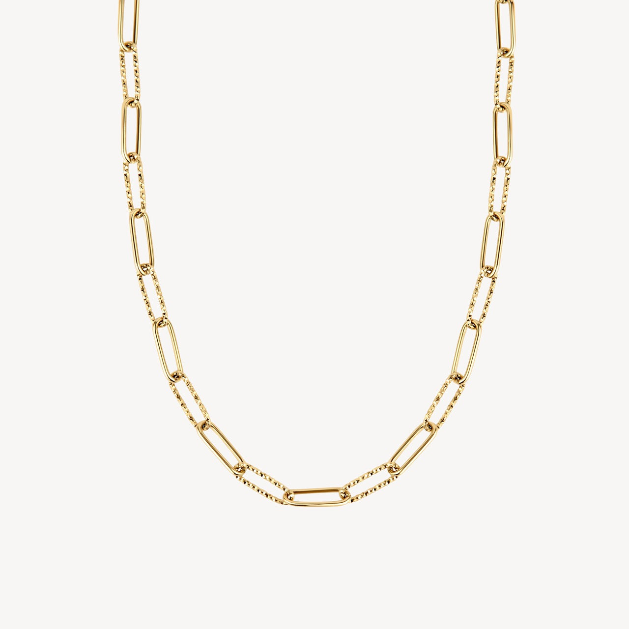 Collar de cadena con clip