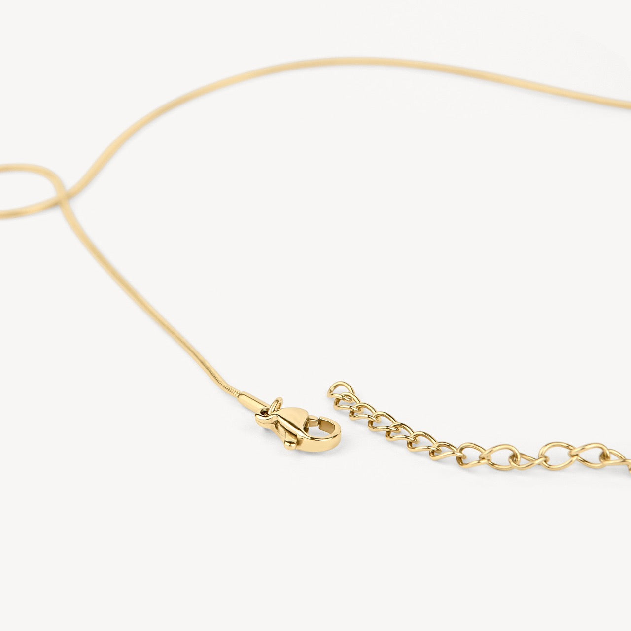 Collar de cadena de serpiente fina