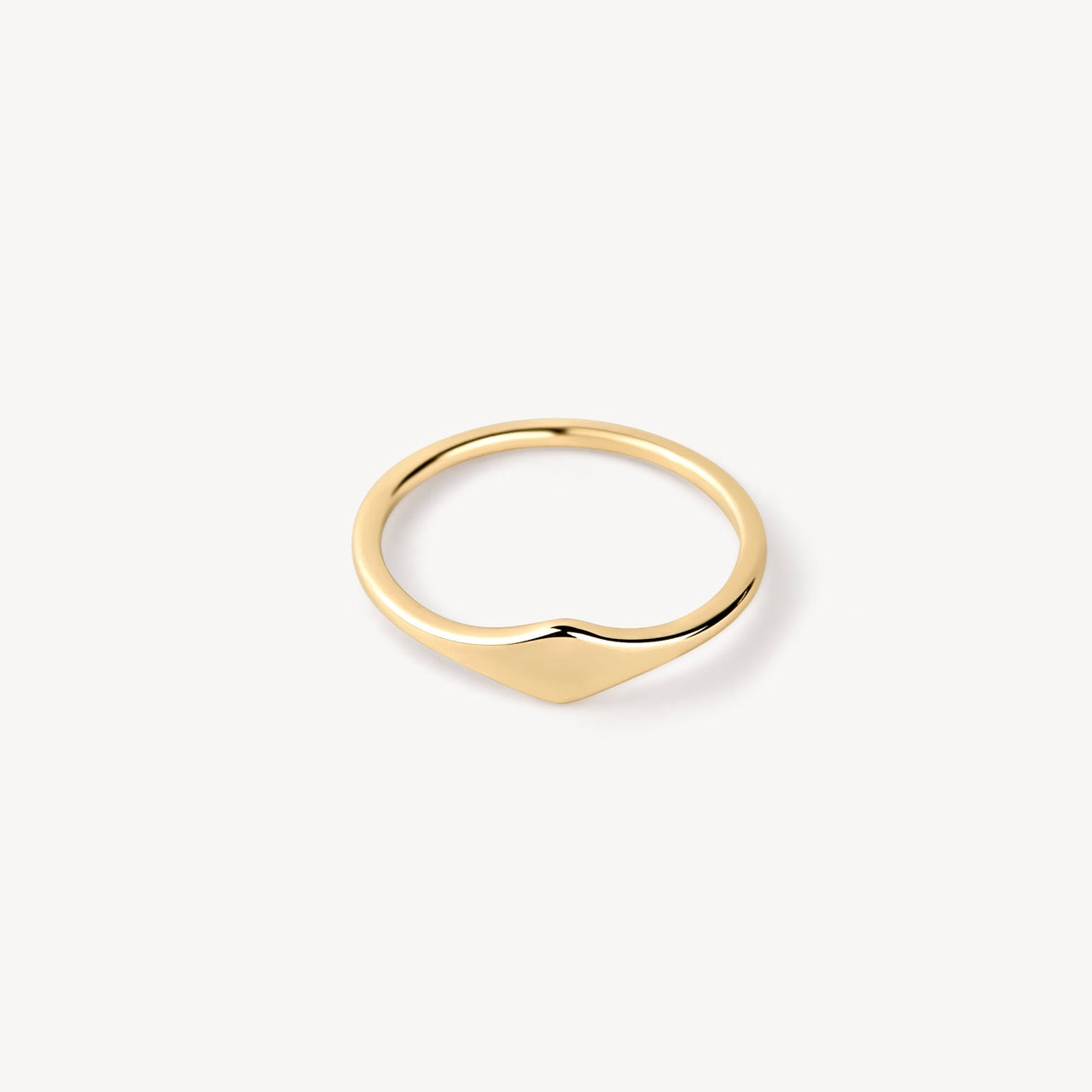 Anillo de sello delgado