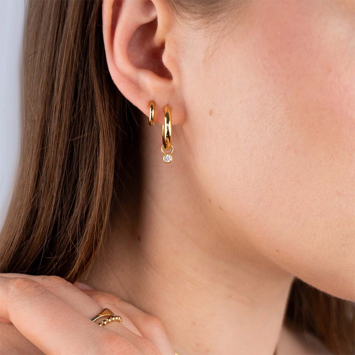 Single Glow Earring Charm