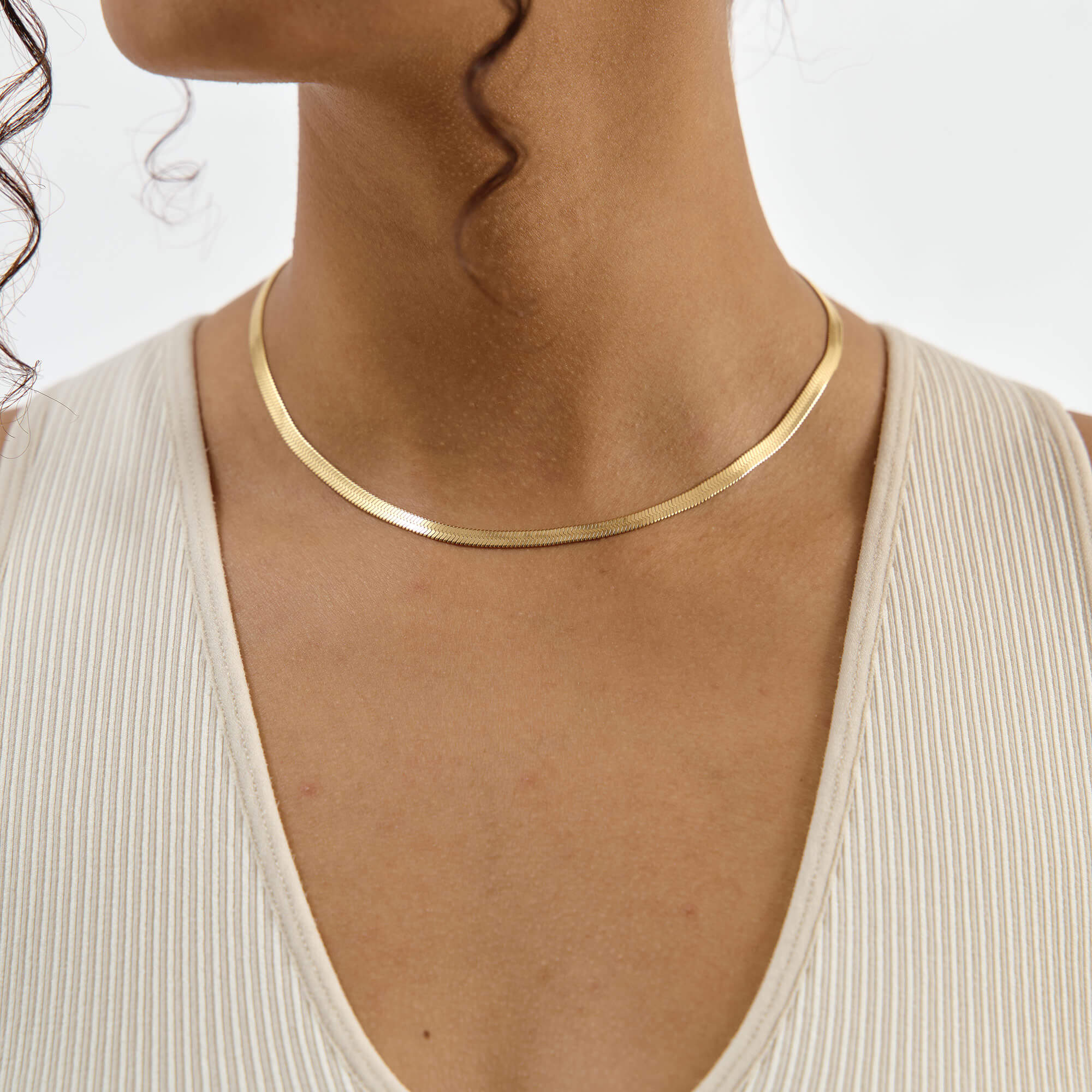 Collar de cadena de espiga