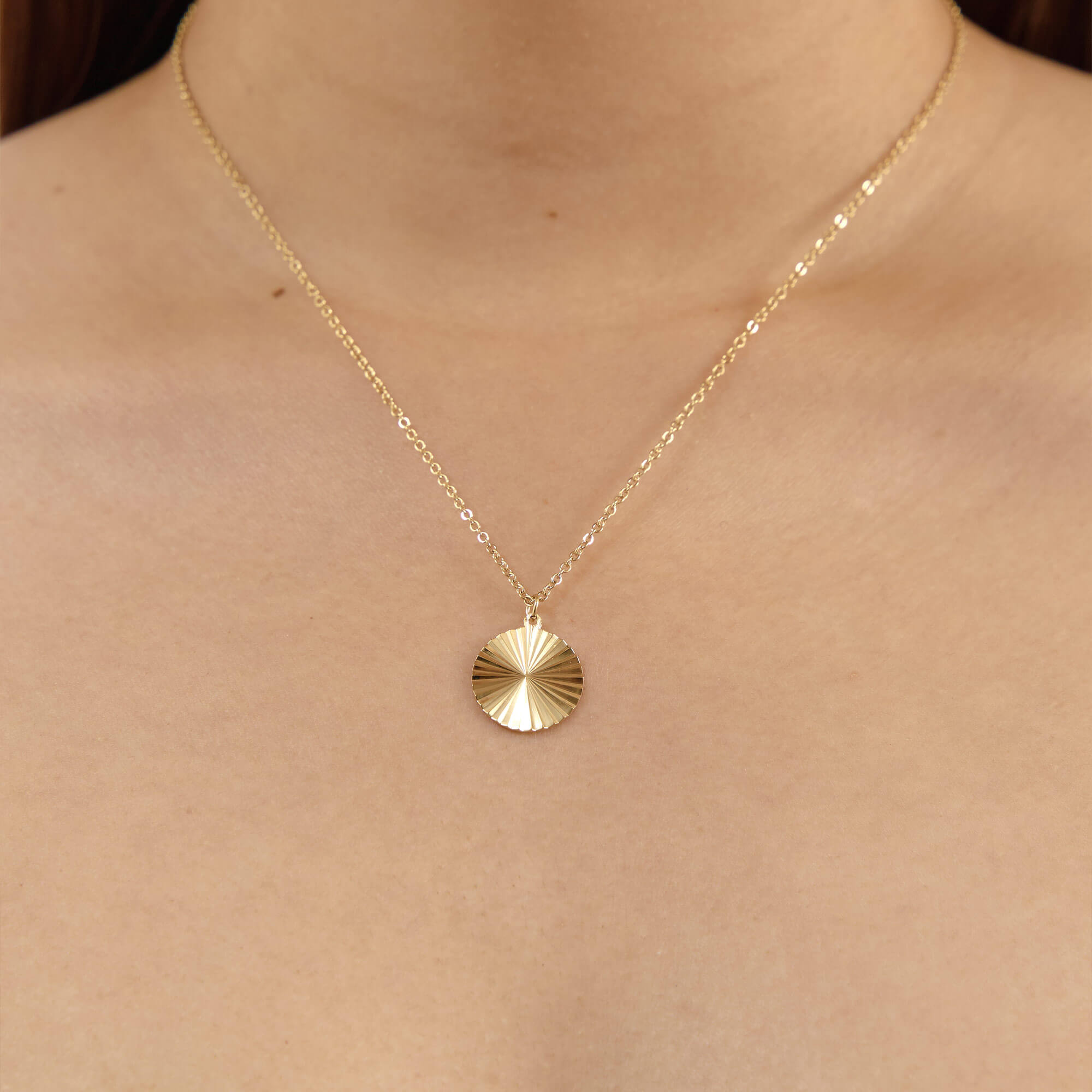 Sunburst Pendant Necklace